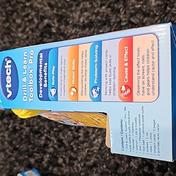NWT Vtech Drill & Learn Toolbox - Picture 8 of 13